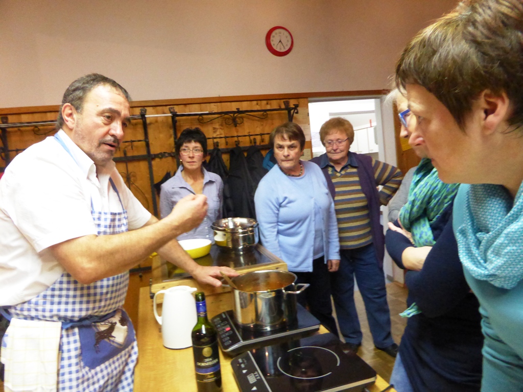 Wildkochkurs Frauenunion Wurz