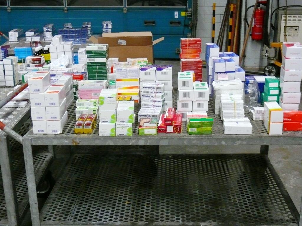 Zoll, Medikamente, Schmuggel Drogen