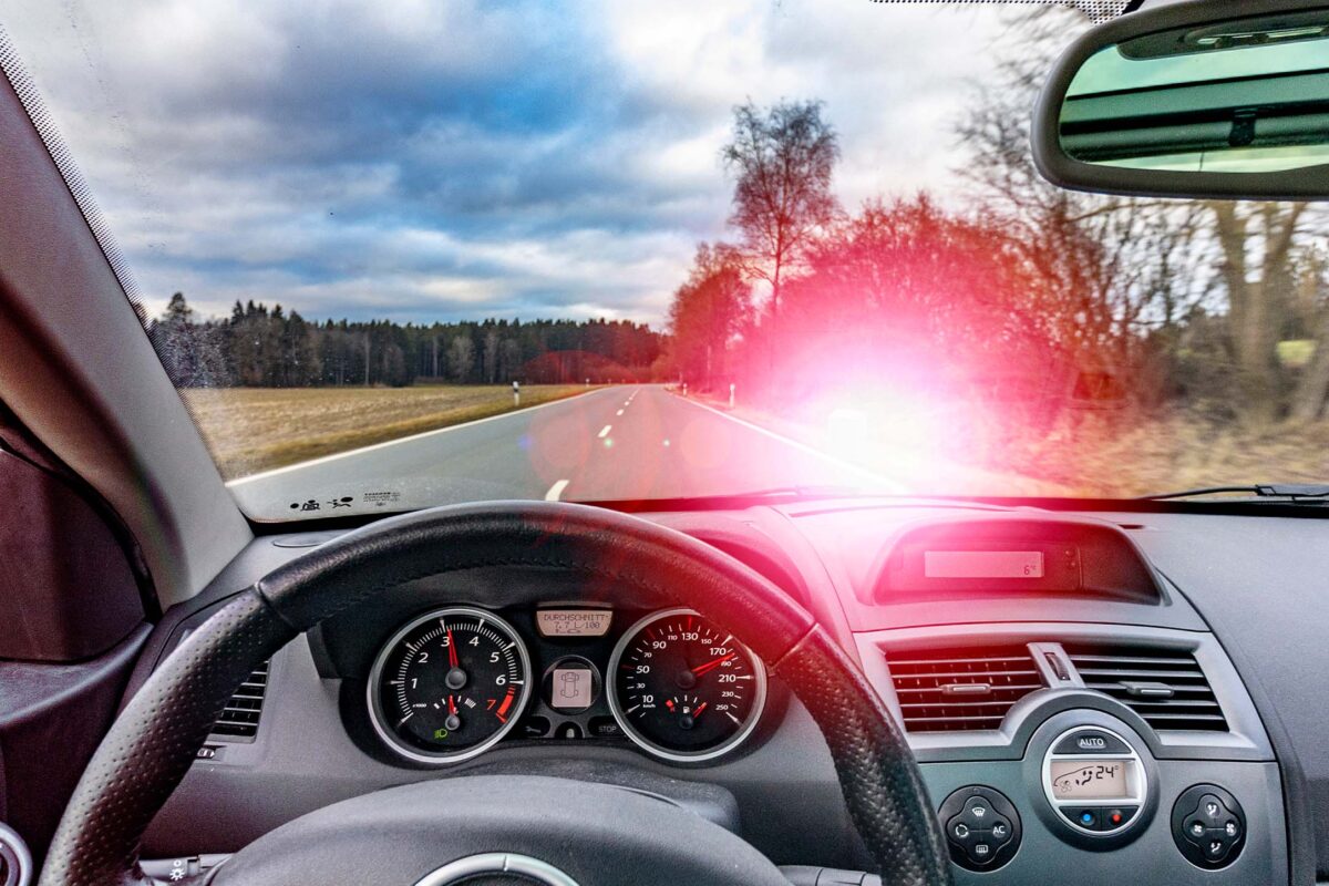 Raser des Monats: "Bitte recht freundlich" auch zum Jahresbeginn