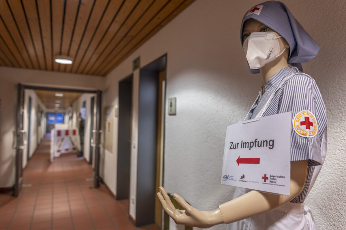 Öffnungszeiten des Impfzentrums Weiden