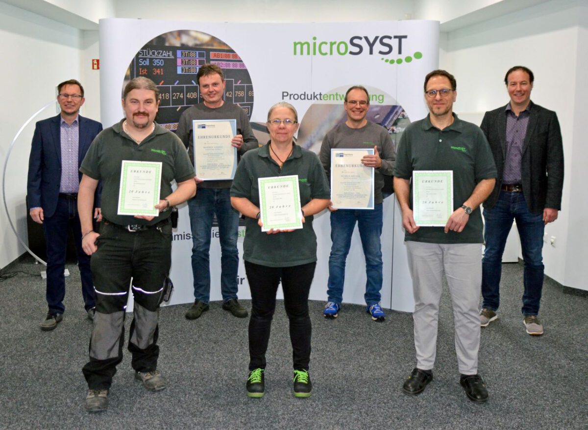 110 Jahre microSYST - eine stolze Zahl!