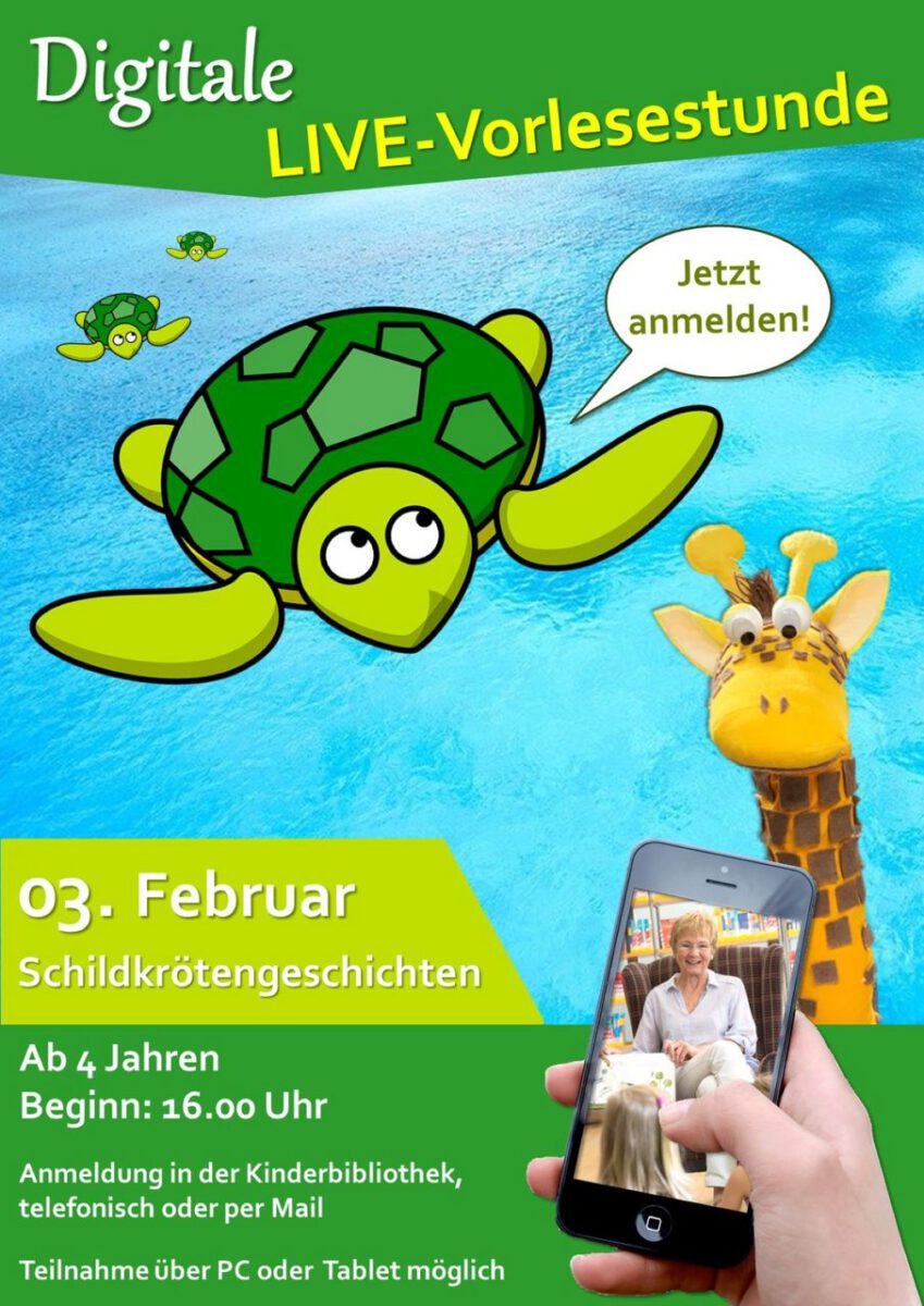 Vorlesestunde: Lustige Schildkrötengeschichten