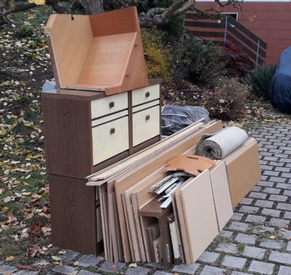 Sperrmüllabfuhr: Alte Möbel loswerden