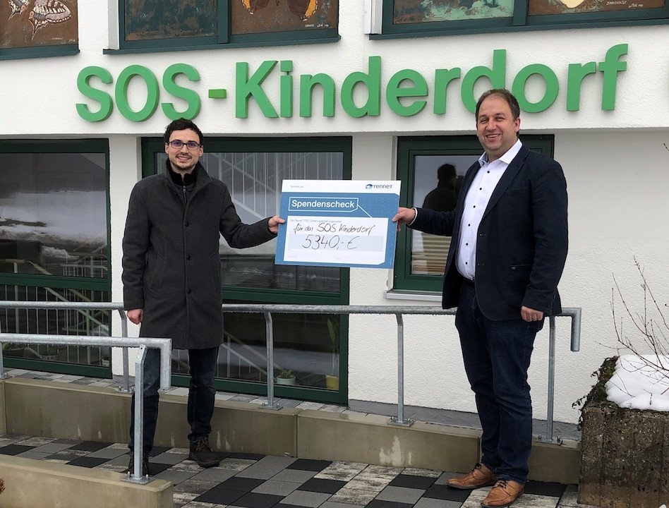 Riesenscheck für das SOS-Kinderdorf Oberpfalz