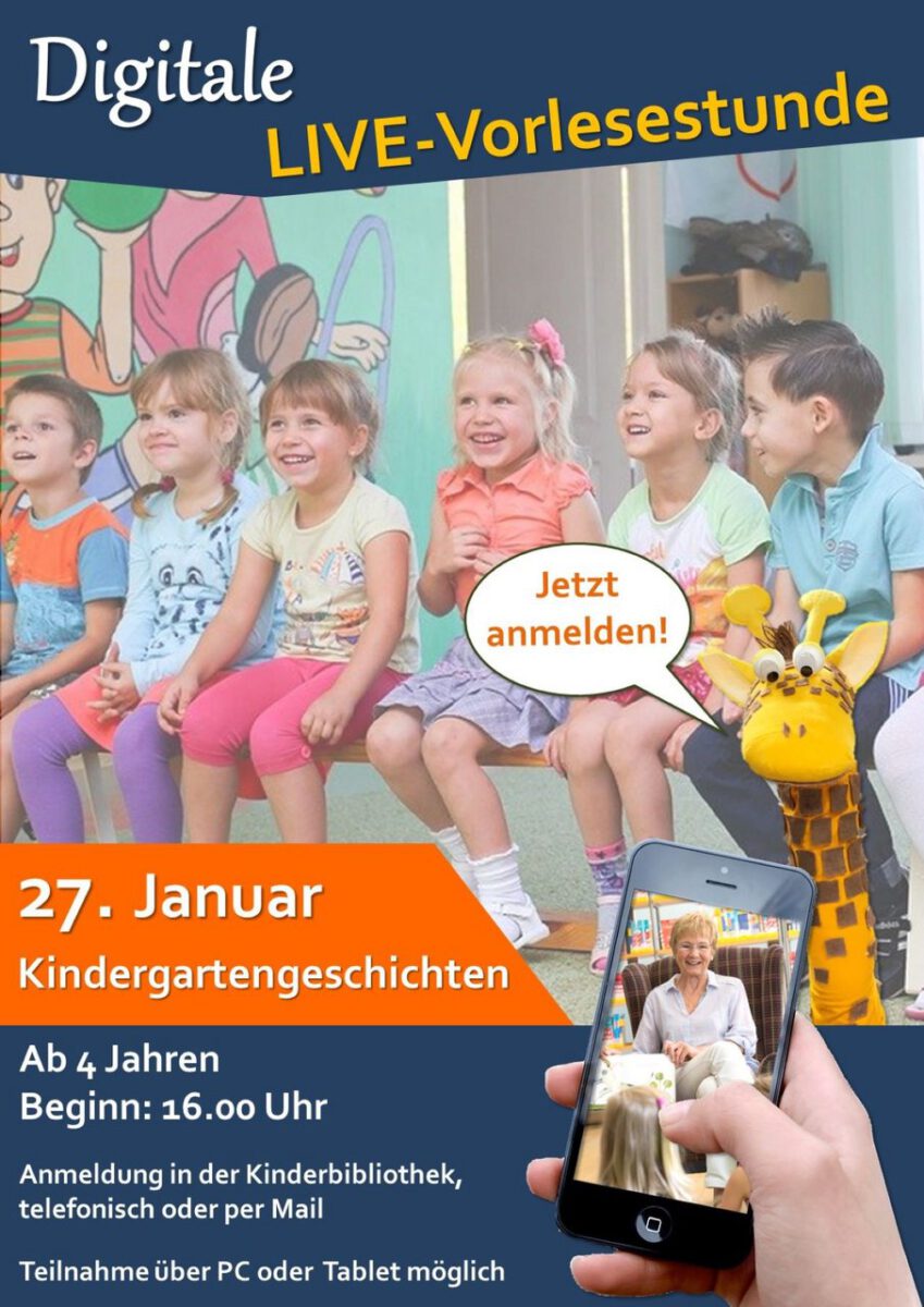 Vorlesestunde: Geschichten rund um den Kindergarten