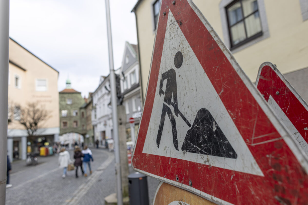 Neue Bauarbeiten in Weiden starten morgen