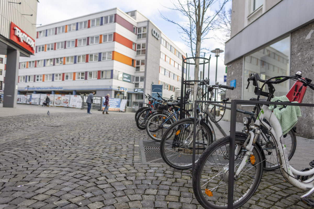 Amberg: Neue Fahrradstellplätze am Viehmarkt und in der Viehmarktgasse