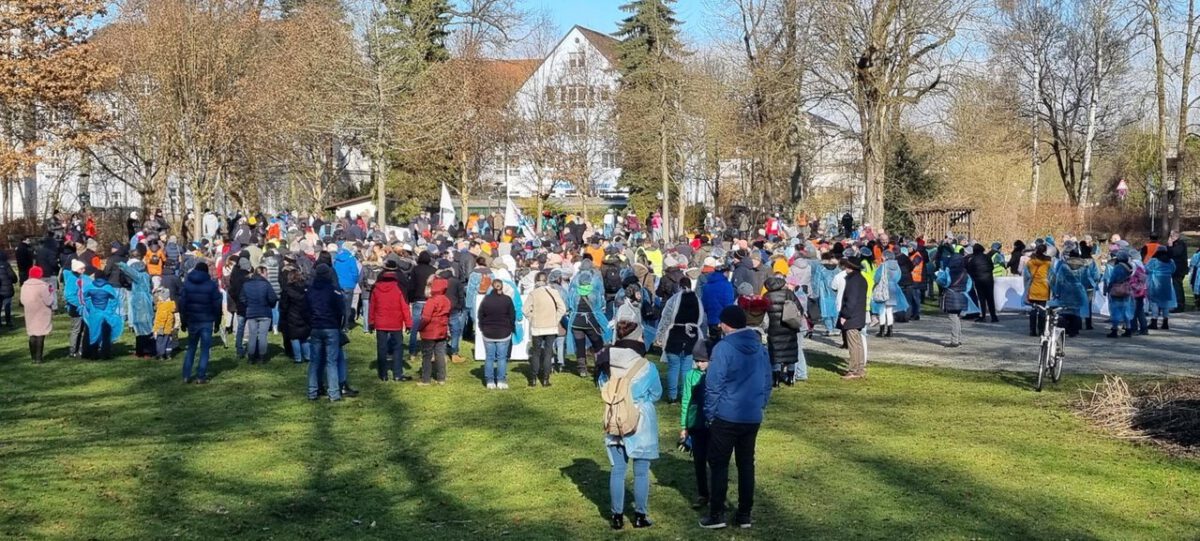 Zahlreiche Demos am Samstag in Weiden