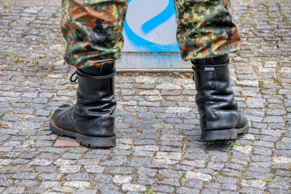 Vorsicht: Gefechtsstandübung der Bundeswehr