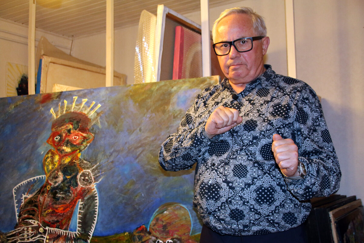 Oberpfälzer Künstlerporträts: Jürgen Hubers politisches Werk jenseits der Propaganda [mit Video]