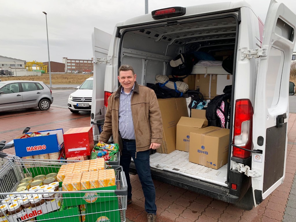 Ukraine-Hilfe von BHS Corrugated und LUCE-Stiftung: Eine viertel Million Euro und hunderte helfende Hände