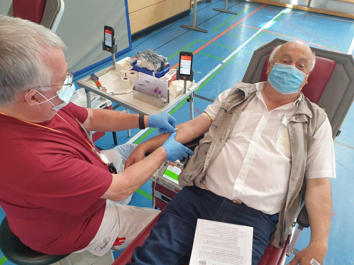 Blutspenden kann Leben retten: Jetzt anmelden