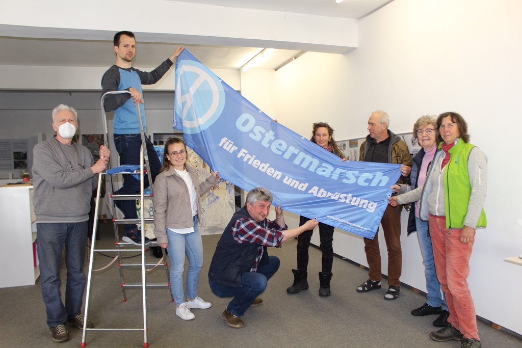 Friedensdemo gegen Waffen: Ostermarsch in Weiden am 16. April