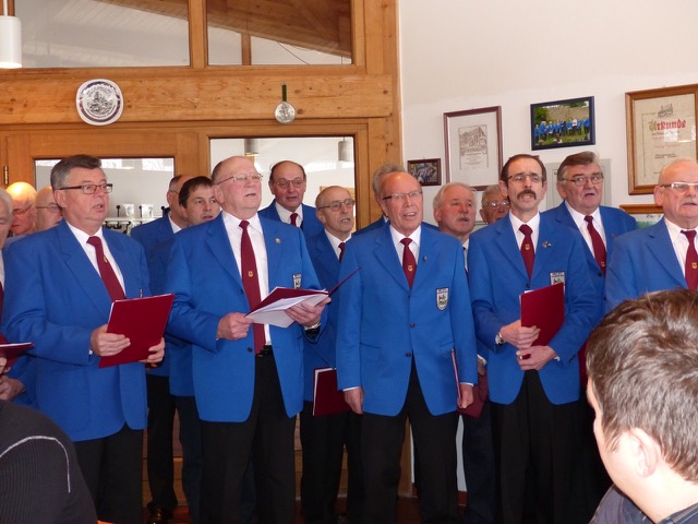 Singstunden im Glashaus