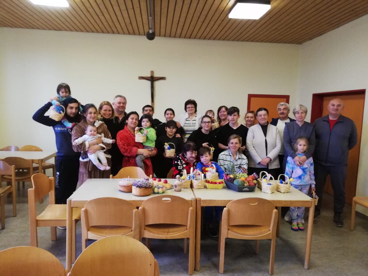 Zu Tränen gerührt: Orthodoxe Osterfeier in Kaltenbrunn