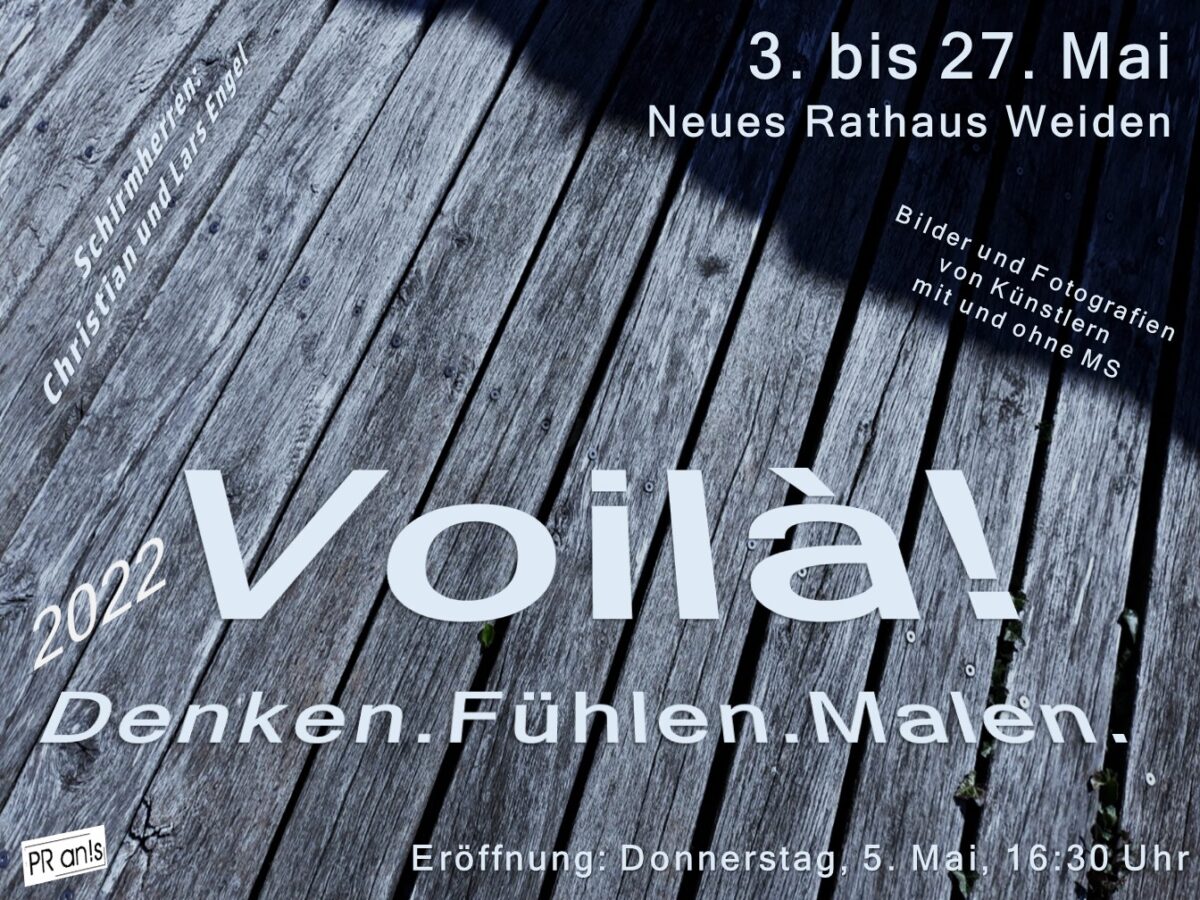 Start der neuen Ausstellungsreihe „Voilà! Denken. Fühlen. Malen.“