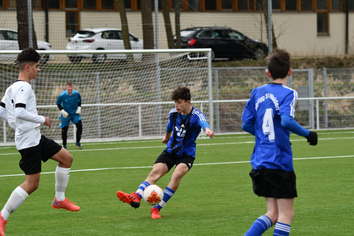 U 15 der SpVgg SV Weiden feiert sicheren Sieg im Abstiegskampf