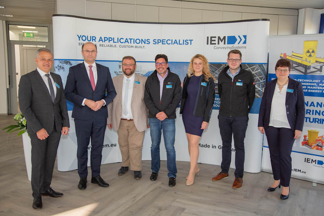 Finanzminister bei IEM FörderTechnik: Nuklearrückbau stand im Mittelpunkt