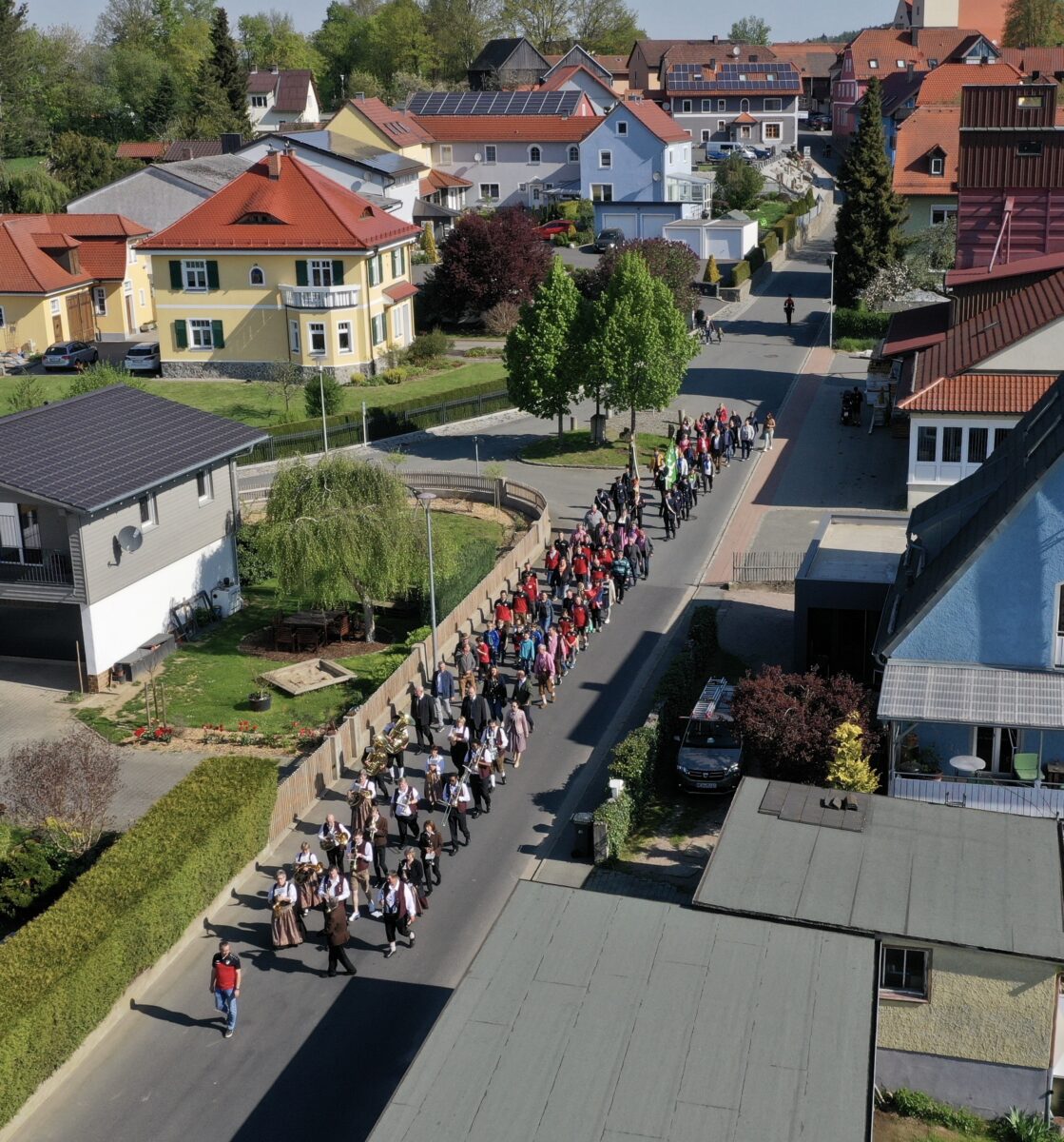 Zehn Jahre Wurzer O'Schnitthalle: Nur wenige Vereine waren gekommen