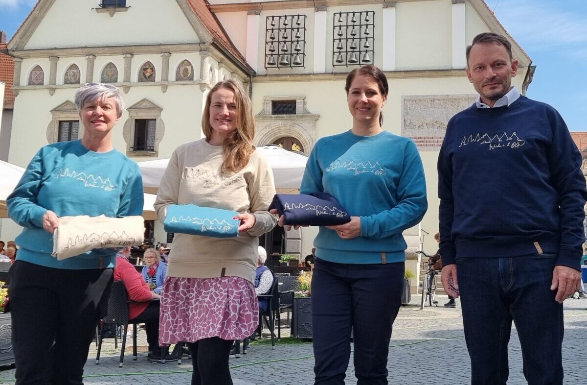 Neuer Pullover mit Weiden-Skyline