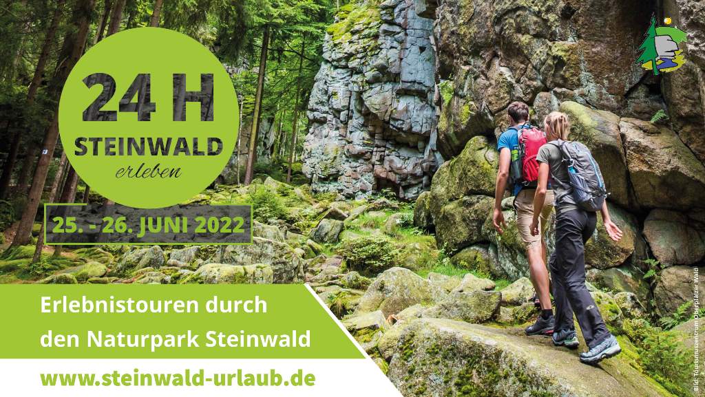 Zwei Tage Erlebnistouren durch den Steinwald erleben