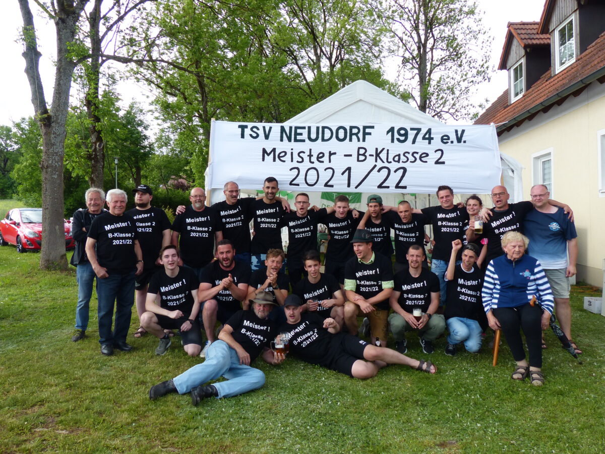 TSV Neudorf im Meisterhimmel: "Nie mehr B-Klasse"