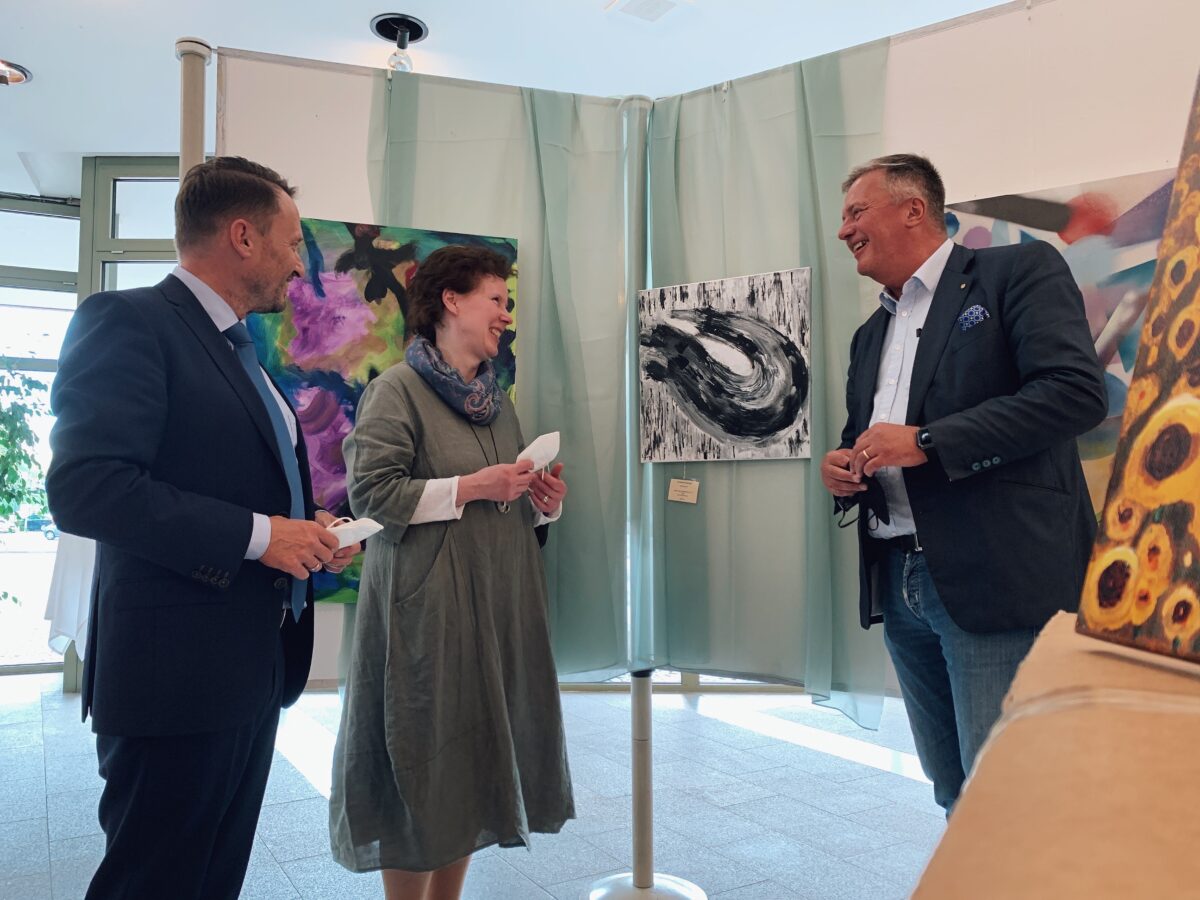 Voila! - die Ausstellung beginnt