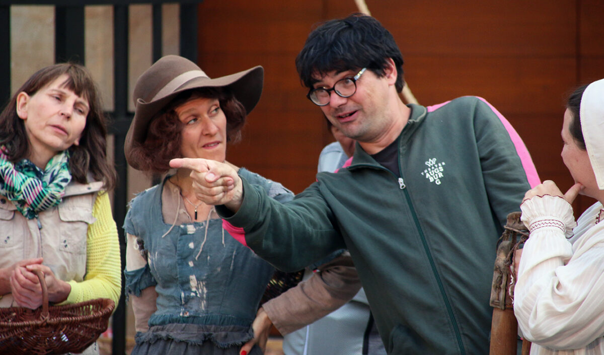 Generalprobe bei den Vilsecker Burgfestspielen: Die Troglauer-Bande auf die Probe gestellt