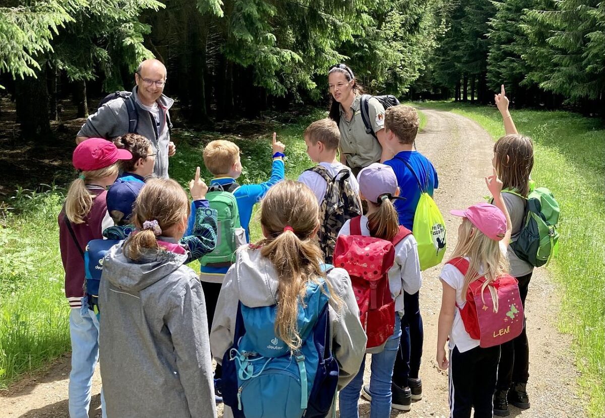 Unterwegs mit den Naturpark-Rangern
