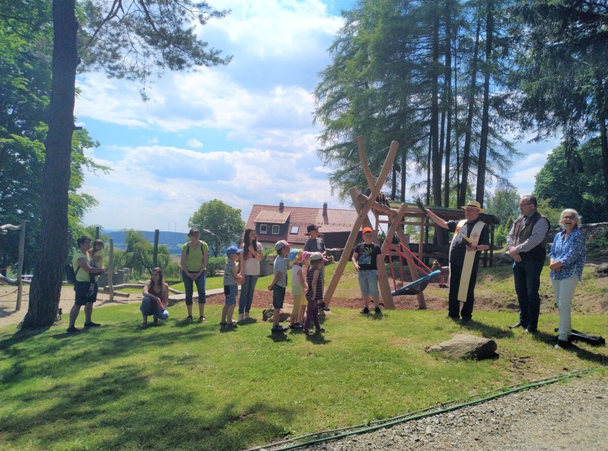 Kinderspielplatz am Schlossberg eingeweiht