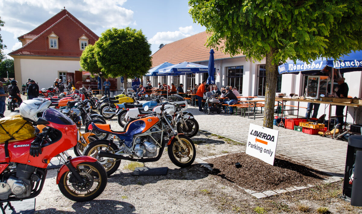 Tage des Donners in Trabitz: Forza Laverda!