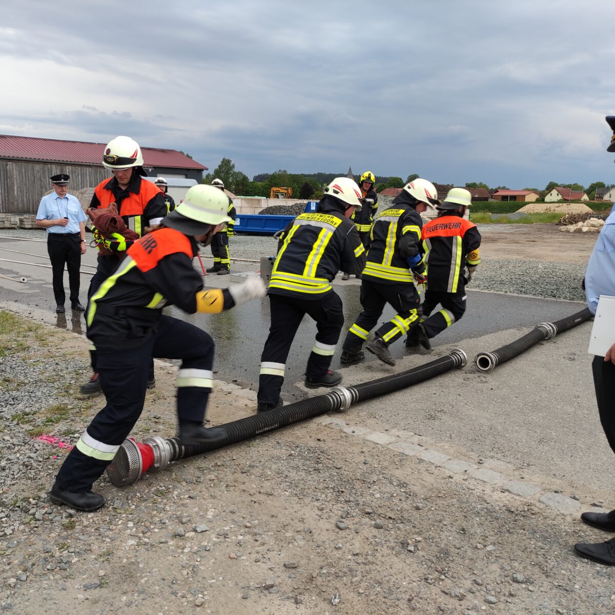 Premiere bei der Freiwilligen Feuerwehr Tremmersdorf