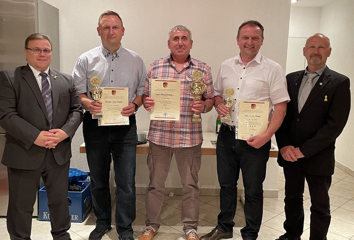 Beim Schießen eine ruhige Hand bewiesen