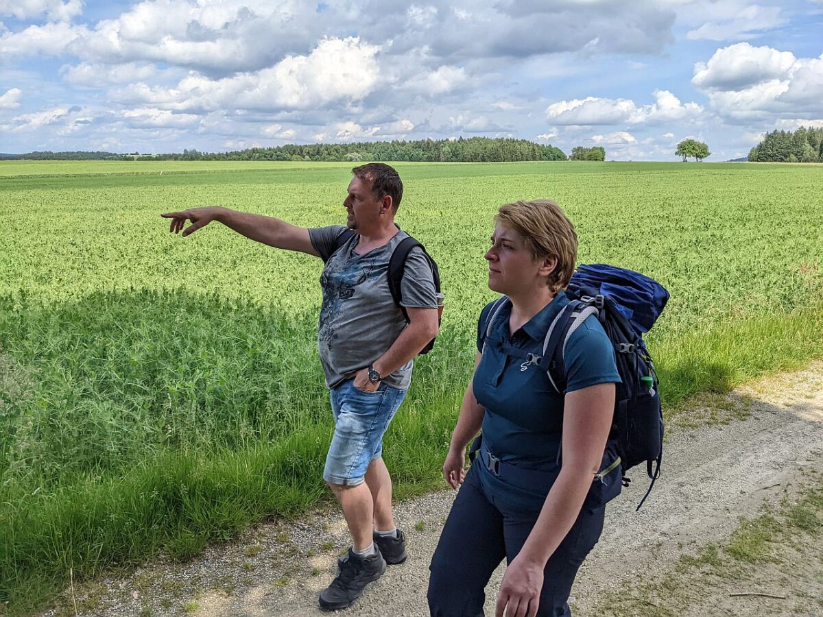 Wenn eine eine Reise tut - Abgeordnete erwandert ihre Heimat