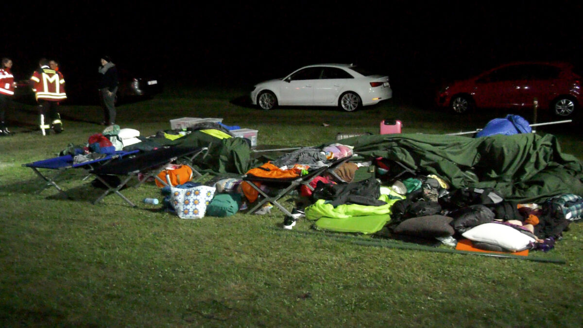 Sturm zerstört Zeltlager der Wasserwacht