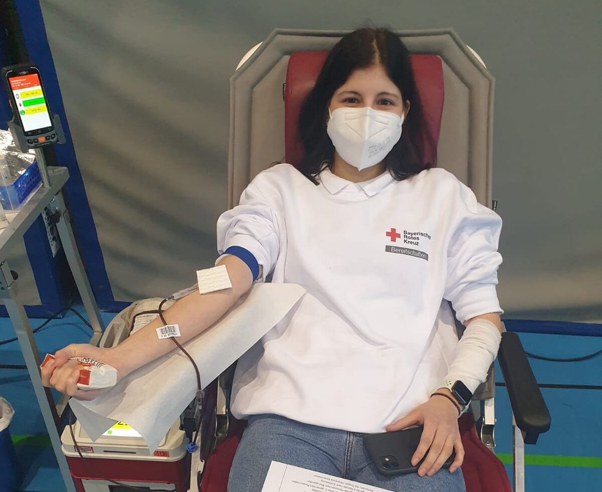 Auch in den Ferien Verantwortung übernehmen und Blut spenden