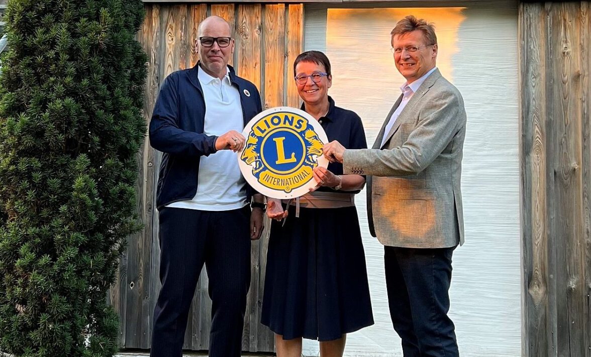 Stabübergabe bei den Lions