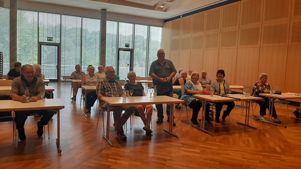 Vortrag für Senioren: Hilfe zur Pflege