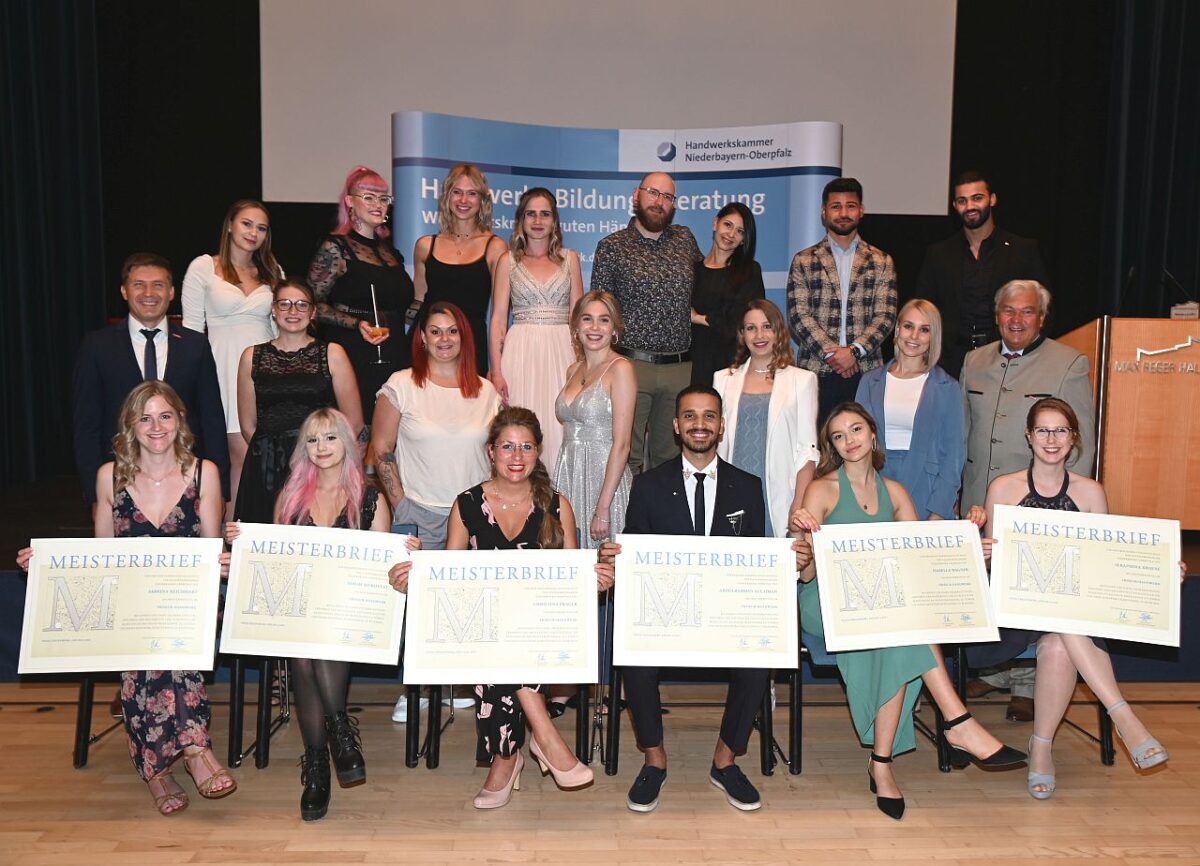 Endlich den Meisterbrief in der Hand