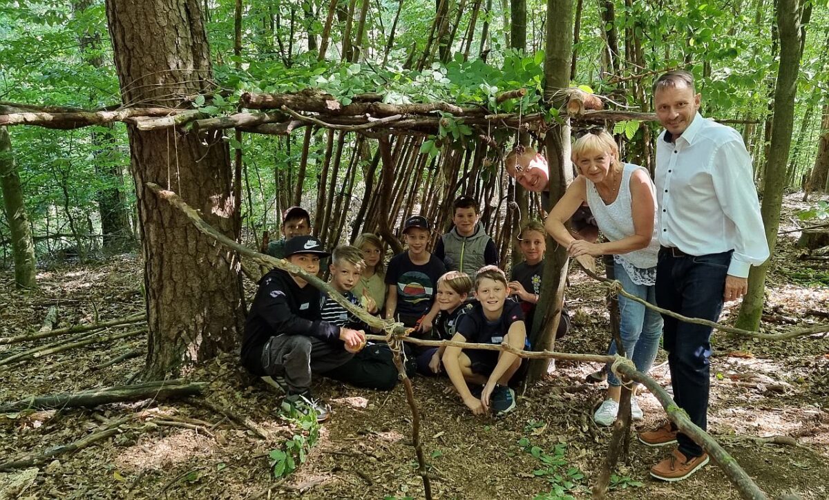 Coole Ferienaktion und der Oberbürgermeister bringt die Brotzeit