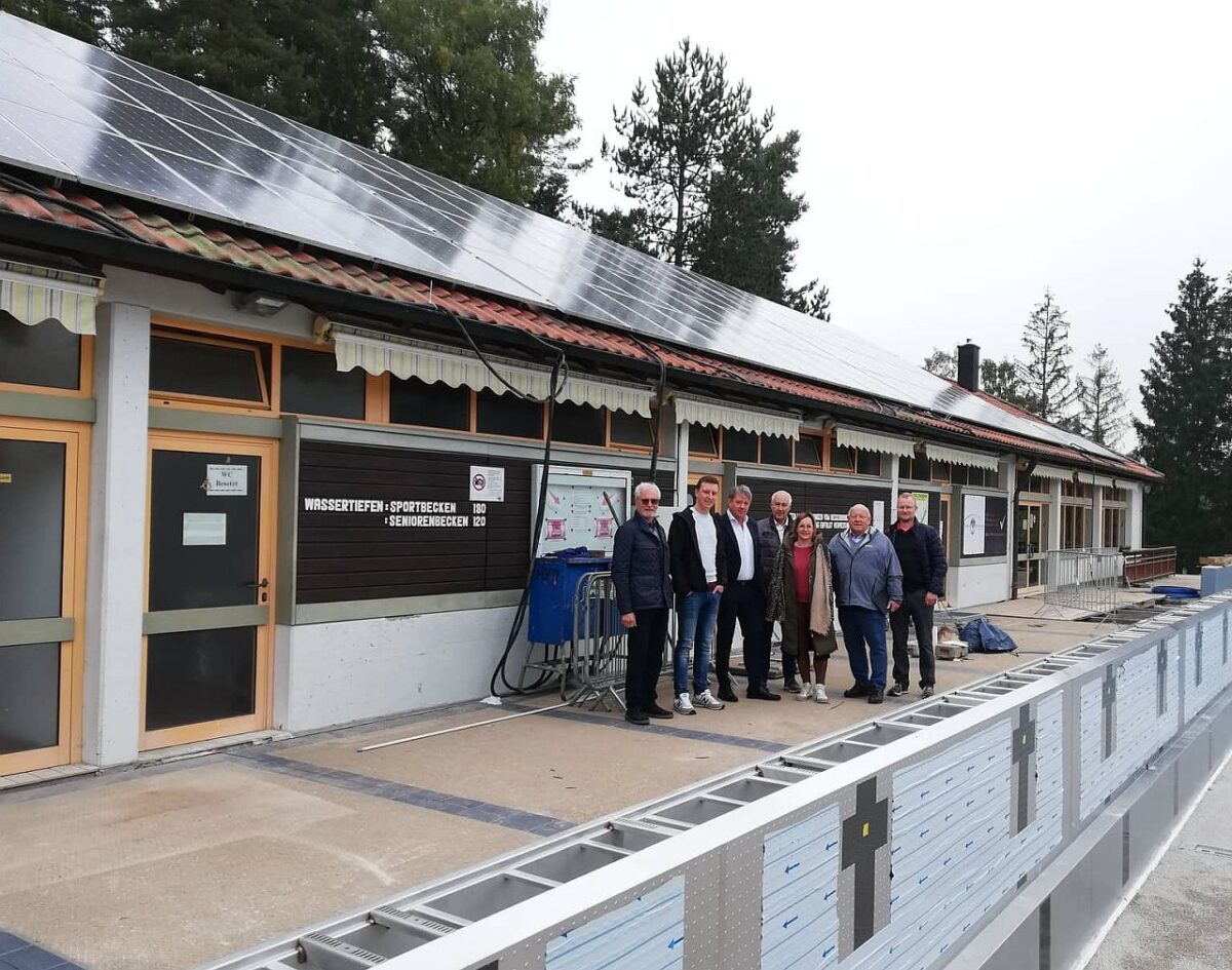 Neue Energie für das Schätzlerbad  – Energiekonzept soll warme Becken garantieren