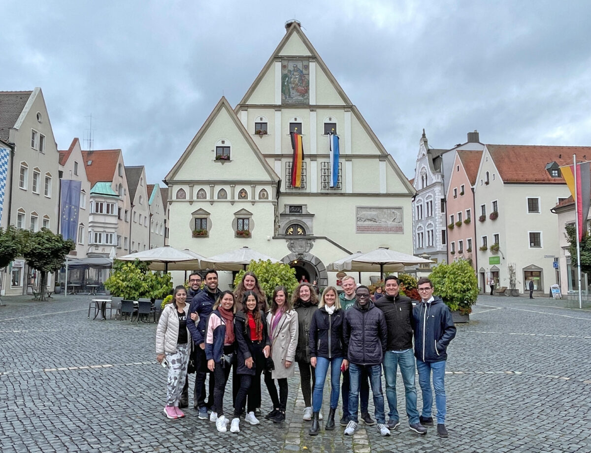 Junge Menschen aus allen Erdteilen zu Besuch in Weiden
