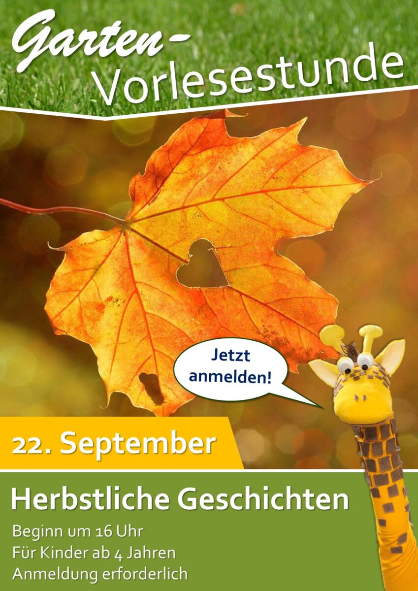 Herbstgeschichten in der Regionalbibliothek