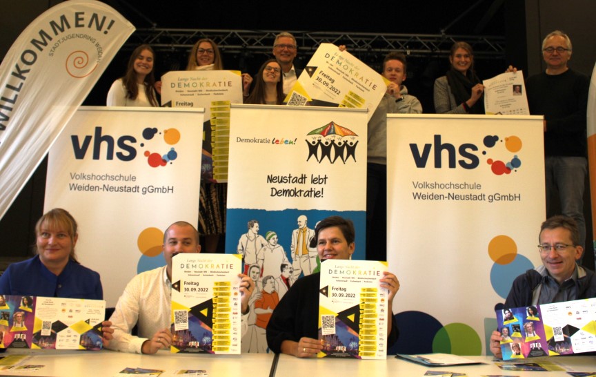 Lesungen, Vorträge, Musik: Lange Nacht der Demokratie in Weiden und Kreis Neustadt