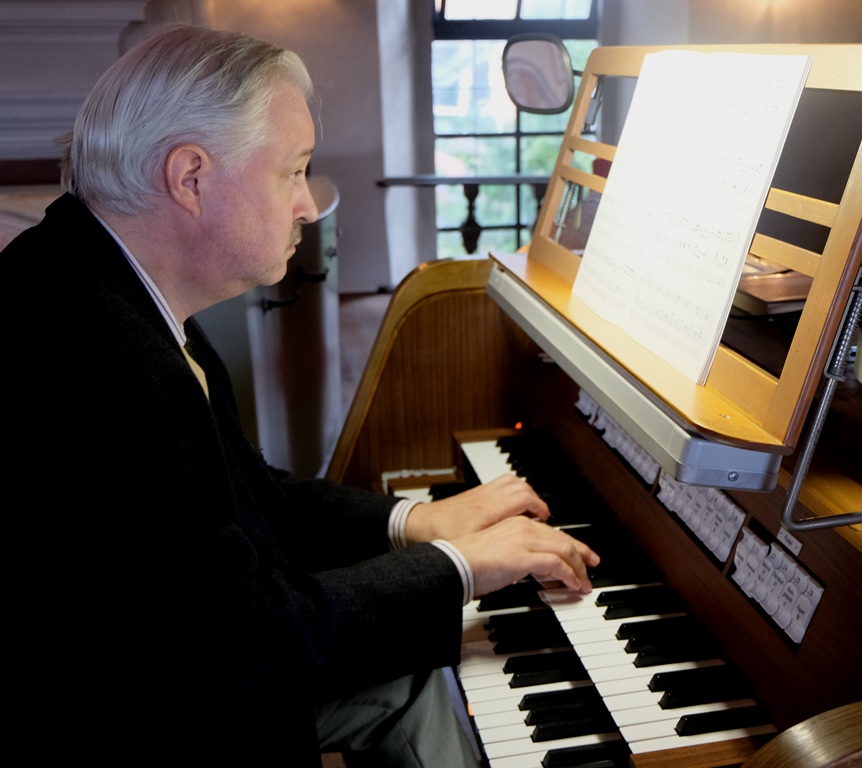 Flosser musikalische Andacht am Orgeltag