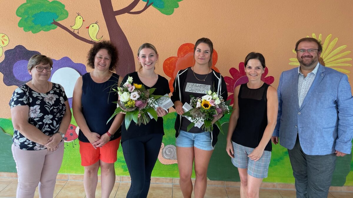 Kinderhaus nimmt Abschied von zwei Praktikantinnen