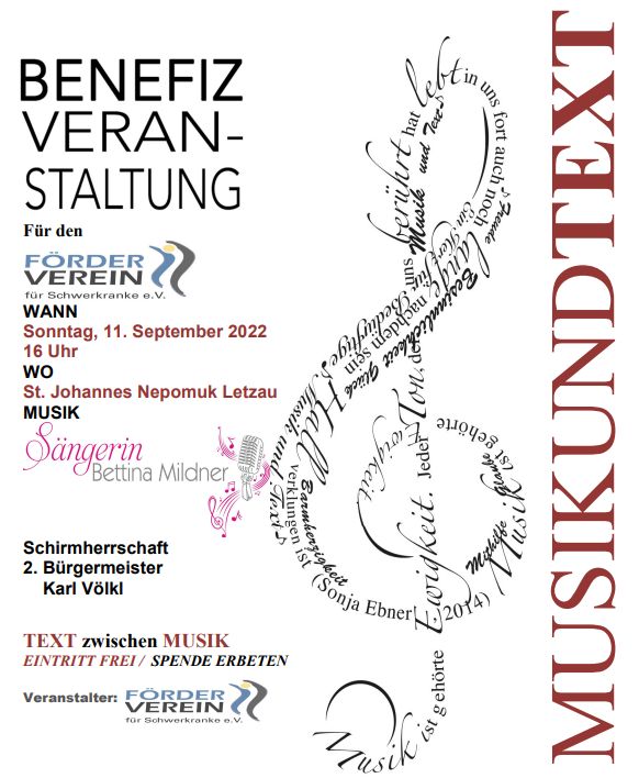 Kulturgenuss für den Guten Zweck - Startschuss in Letzau