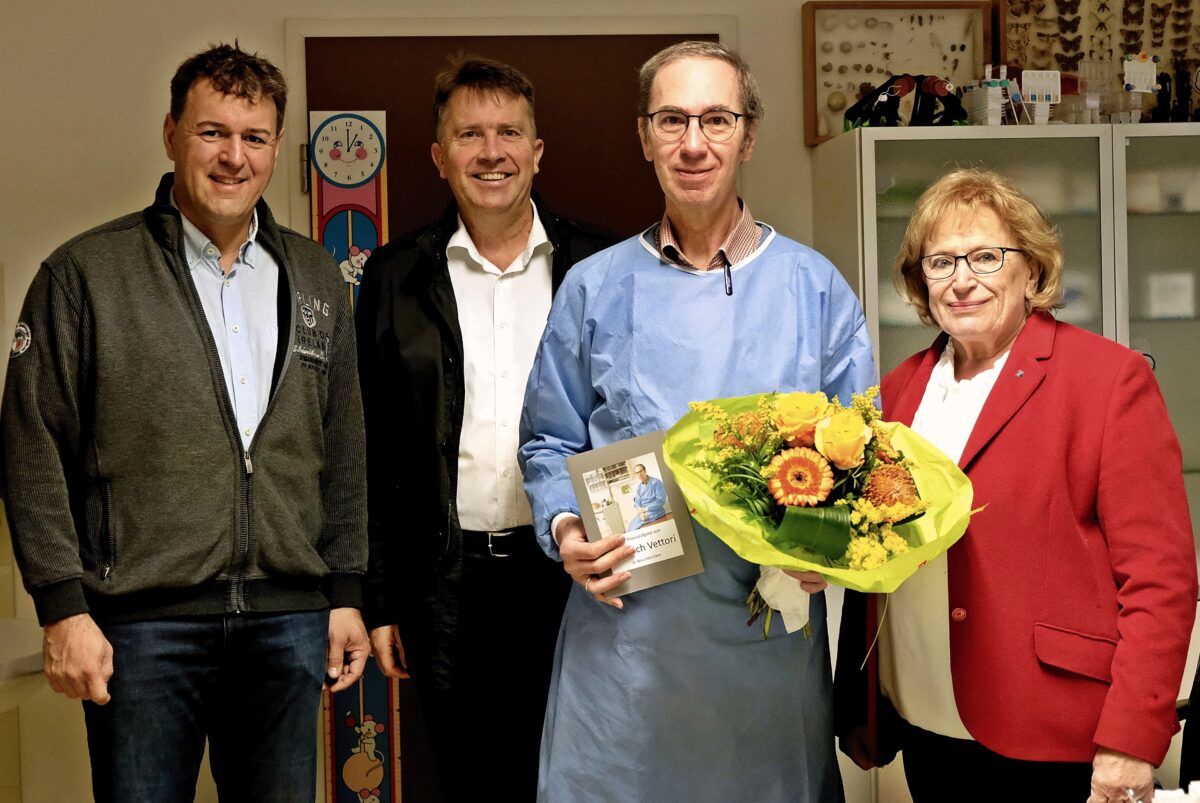 Dankeschön für jahrzehntelange medizinische Versorgung