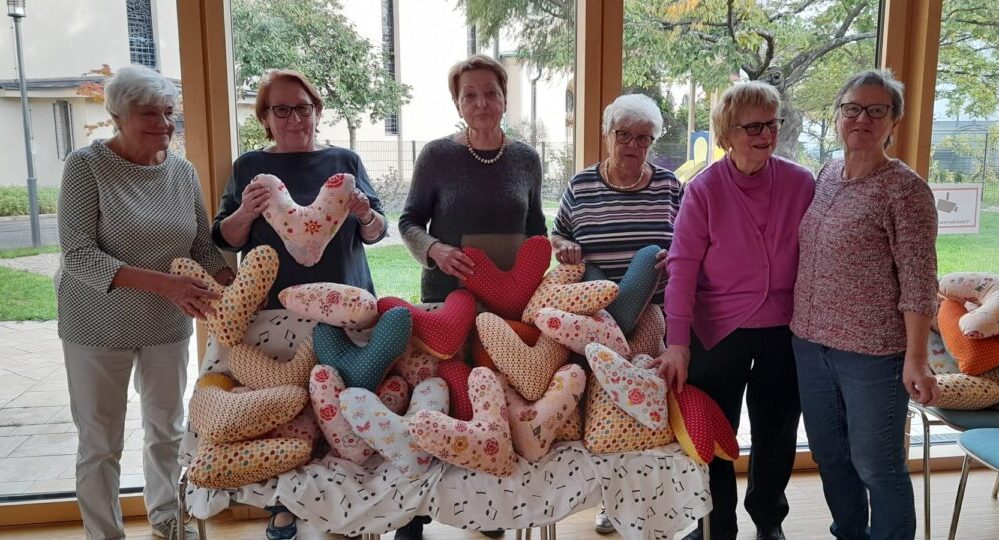 Herzkissen als Seelentröster