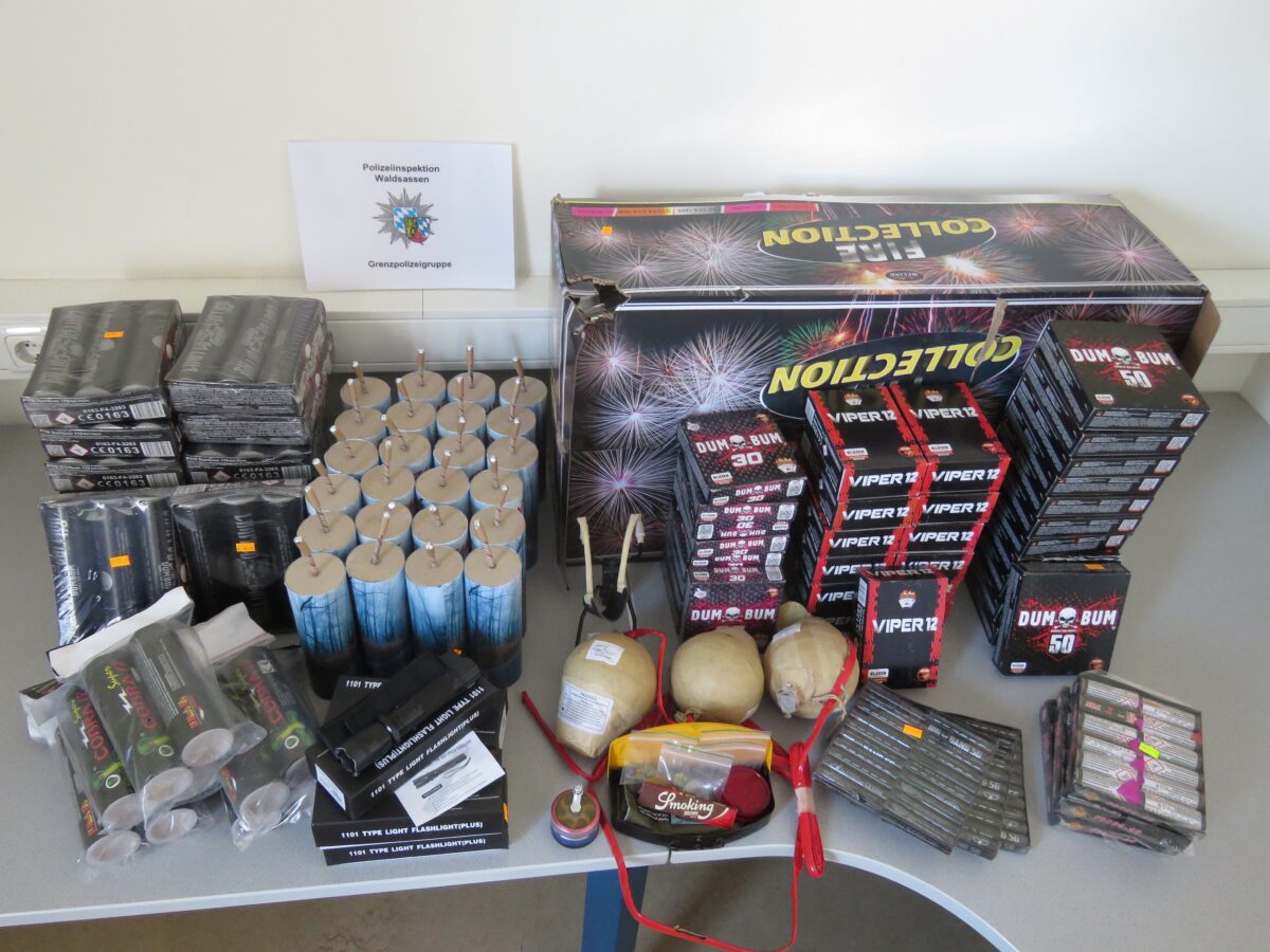 Wagen mit explosiver Fracht gestoppt